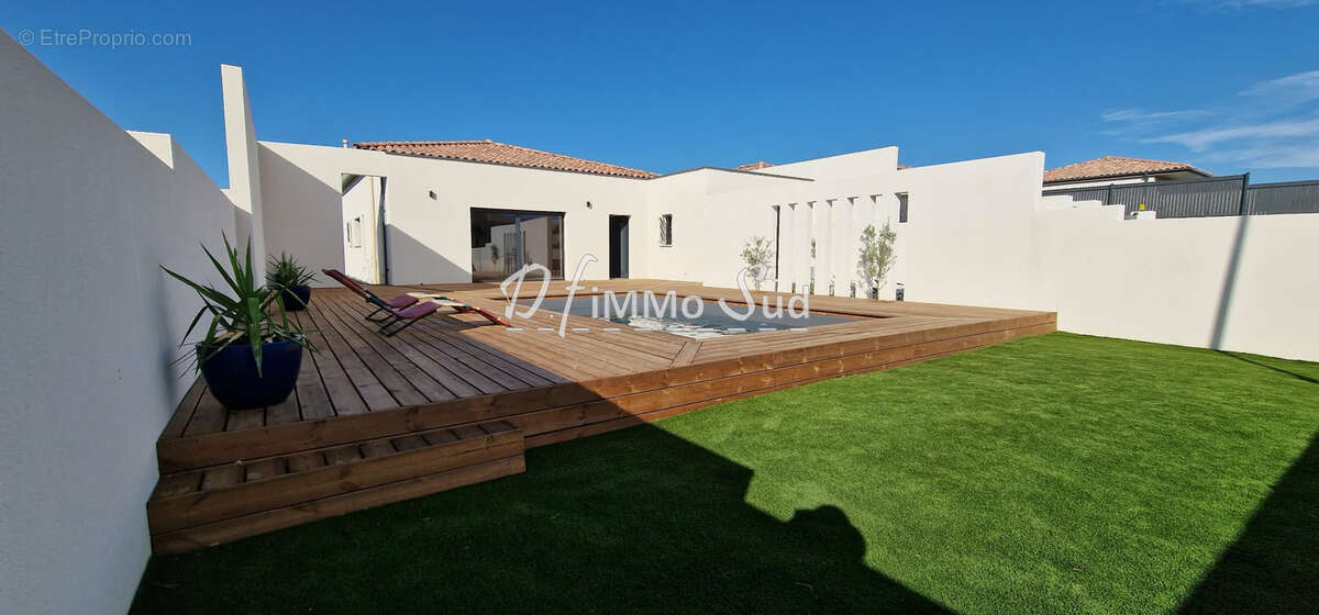 Maison plain-pied 5 pièces avec piscine, garage et vue dégagé - photo 19