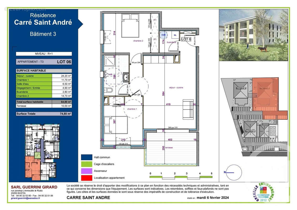 Appartement à BORGO