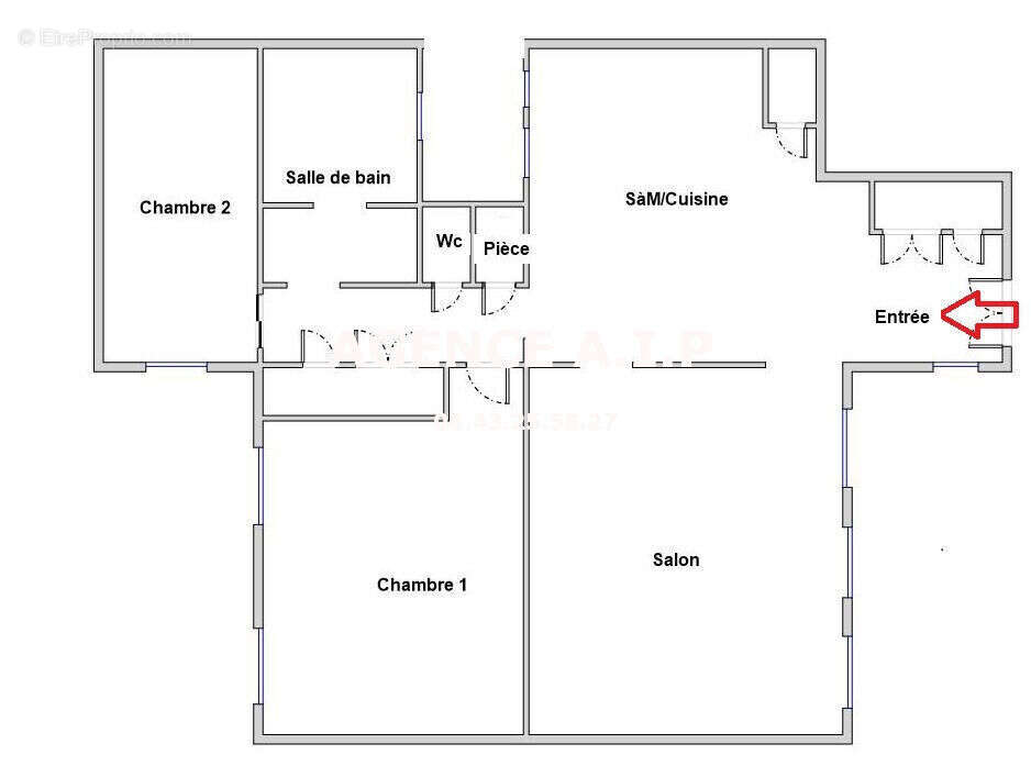 Appartement à PARIS-2E