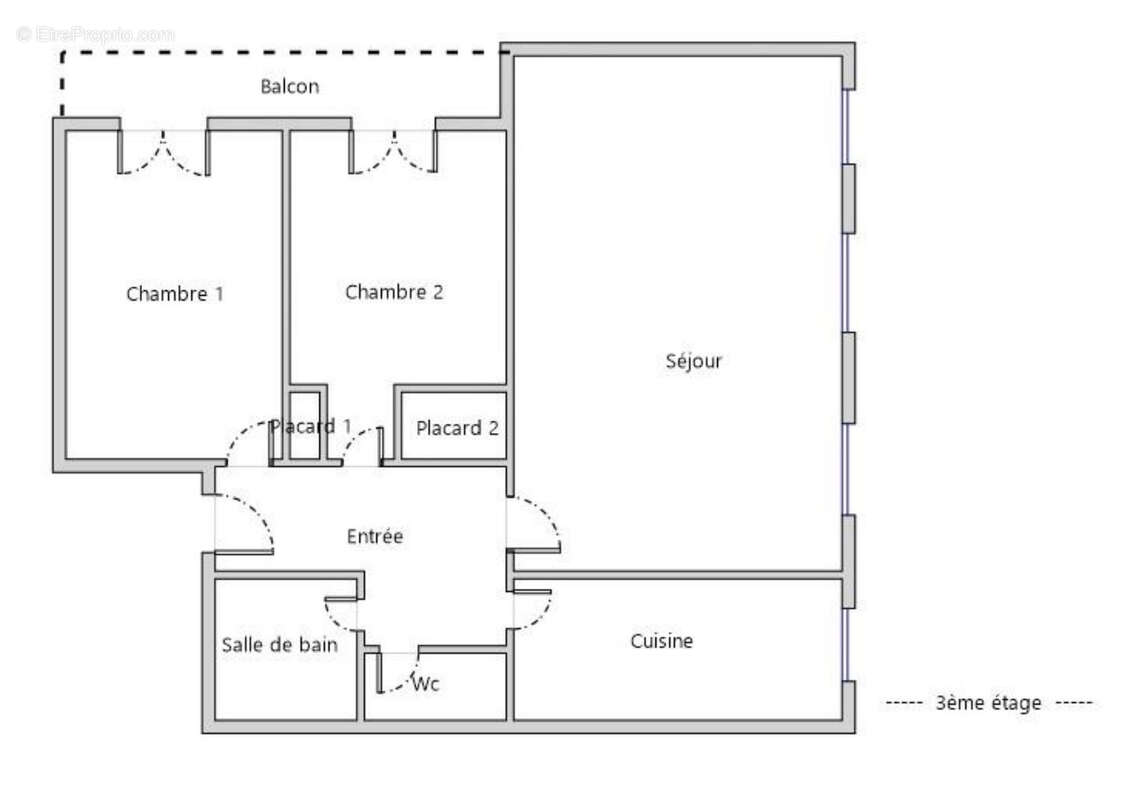 Appartement à SAINT-BRICE-SOUS-FORET