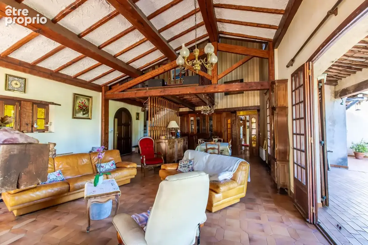 Maison provencale piscine vue baou saint jeannet - photo 4
