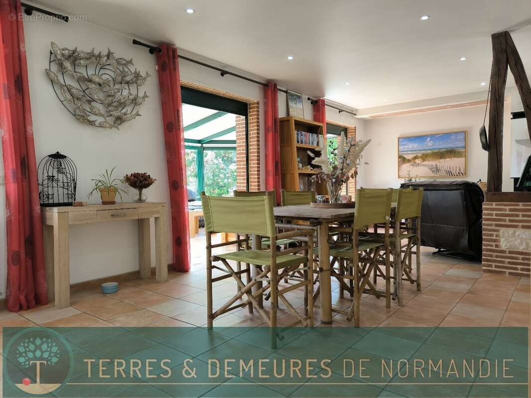A 10 minutes de grand-bourtheroulde (27520), maison 4 chambres sur sous-sol, veranda et spa de nage sur terrain 1390 m². - photo 5