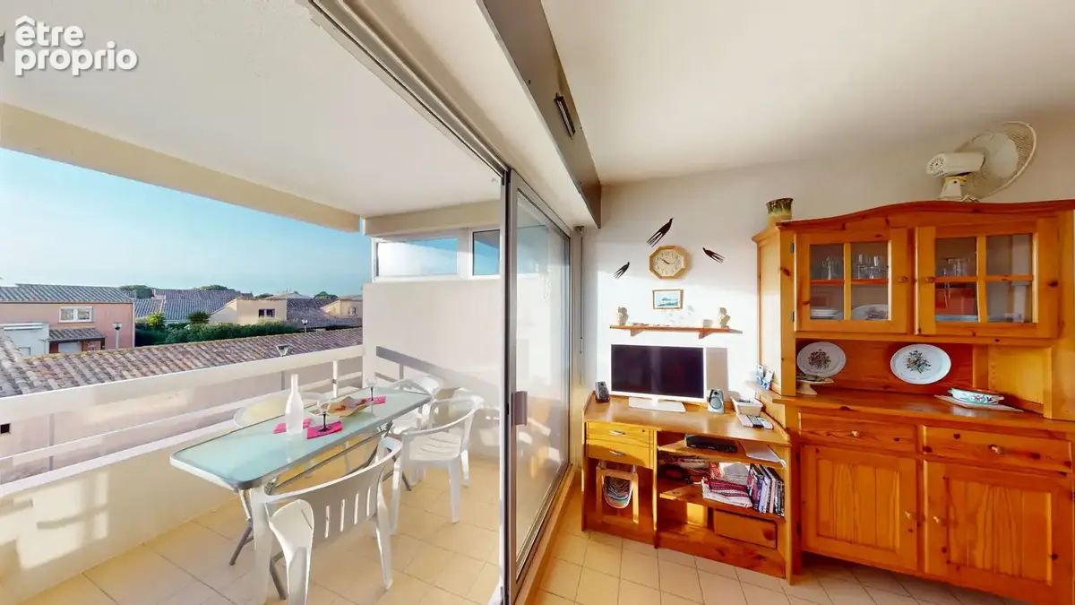 Studio cabine 26 m2  avec loggia - photo 7