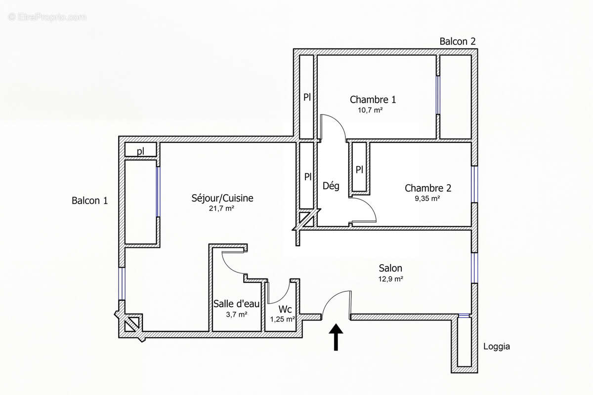Appartement à MARSEILLE-12E
