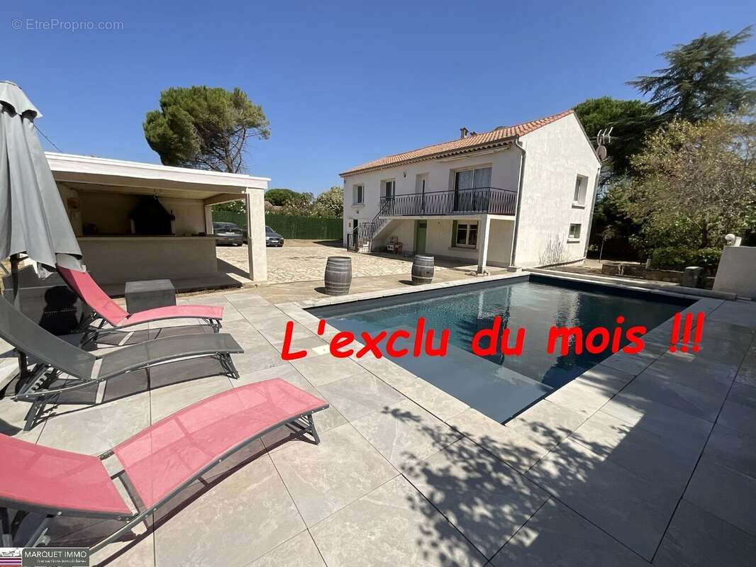 Beau potententiel !!! Pour cette lumineuse villa T4 offrant 92 m² + véranda de 37 m² + apt T2 de 50 m²  4 faces sur 1 069 m² ave - photo 32