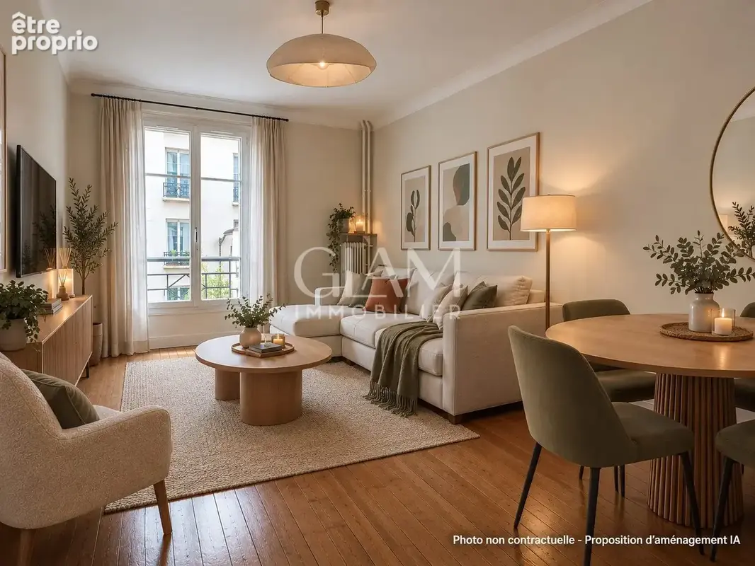 Appartement 2 pièces 43 m² à vendre à Neuilly-Sur-Seine (92200) - photo 2