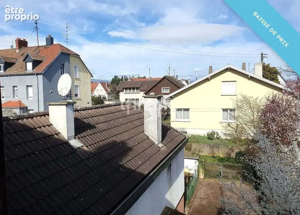 Mulhouse, maison de ville accolée, jardin 4 ares - photo 8