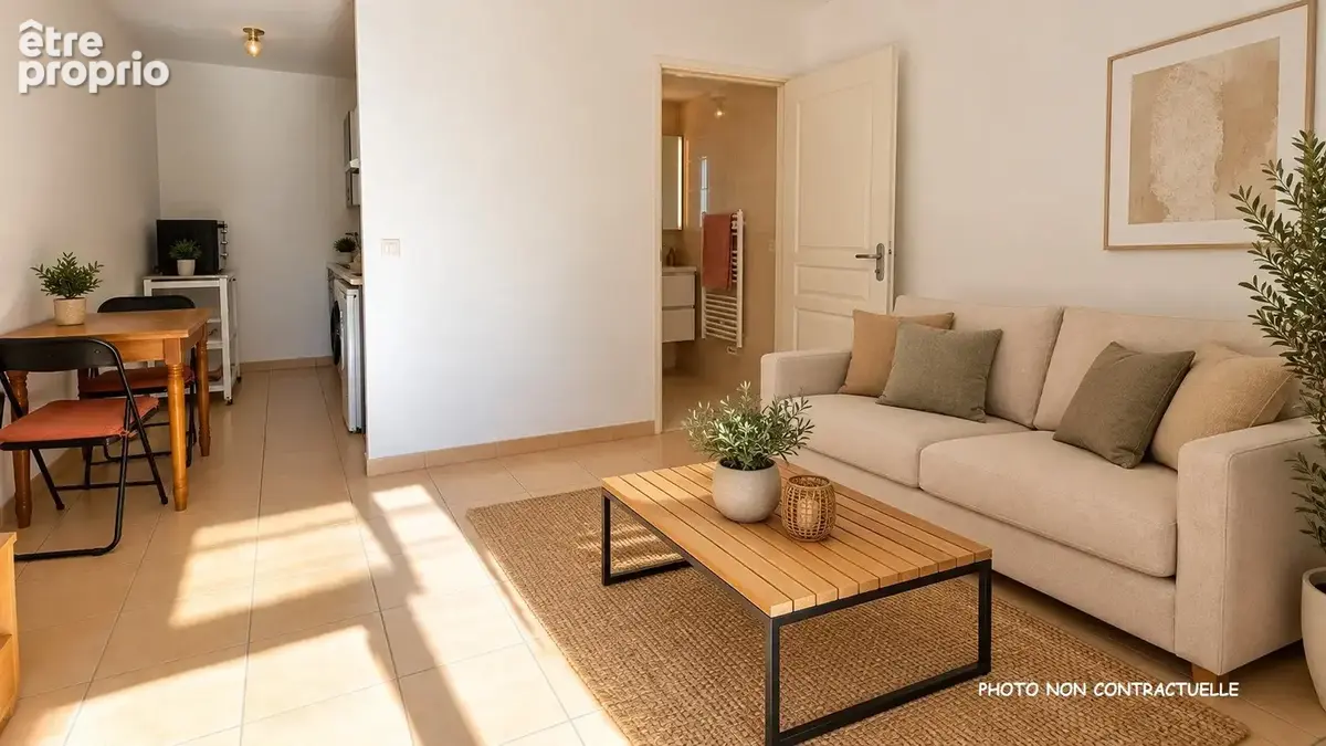 Alpes maritimes (06) - beausoleil a vendre studio avec terrasse + place de parking moto - photo 2
