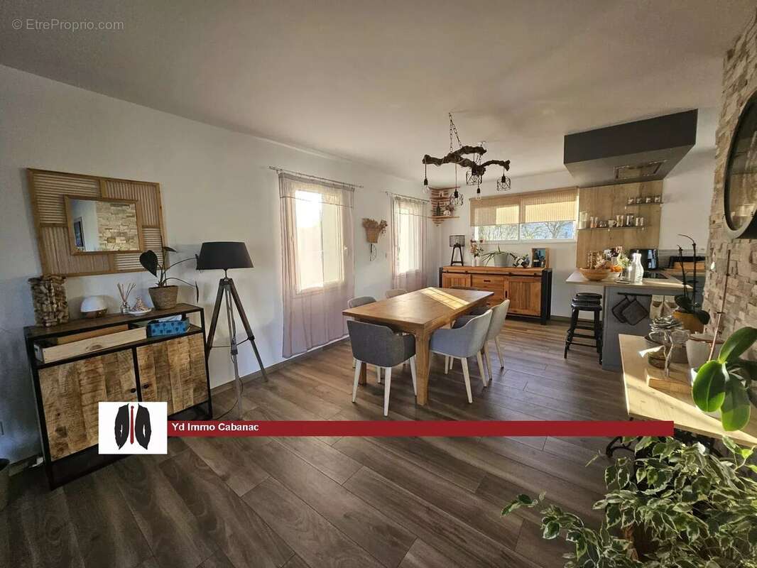 Maison à CABANAC-ET-VILLAGRAINS
