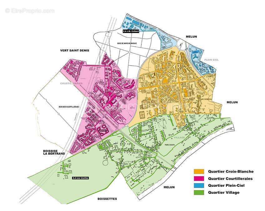 Terrain à LE MEE-SUR-SEINE