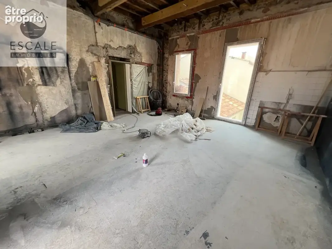 Vente t2 en plateau avec possibilite marche de travaux quartier ile sud a sete - photo 6