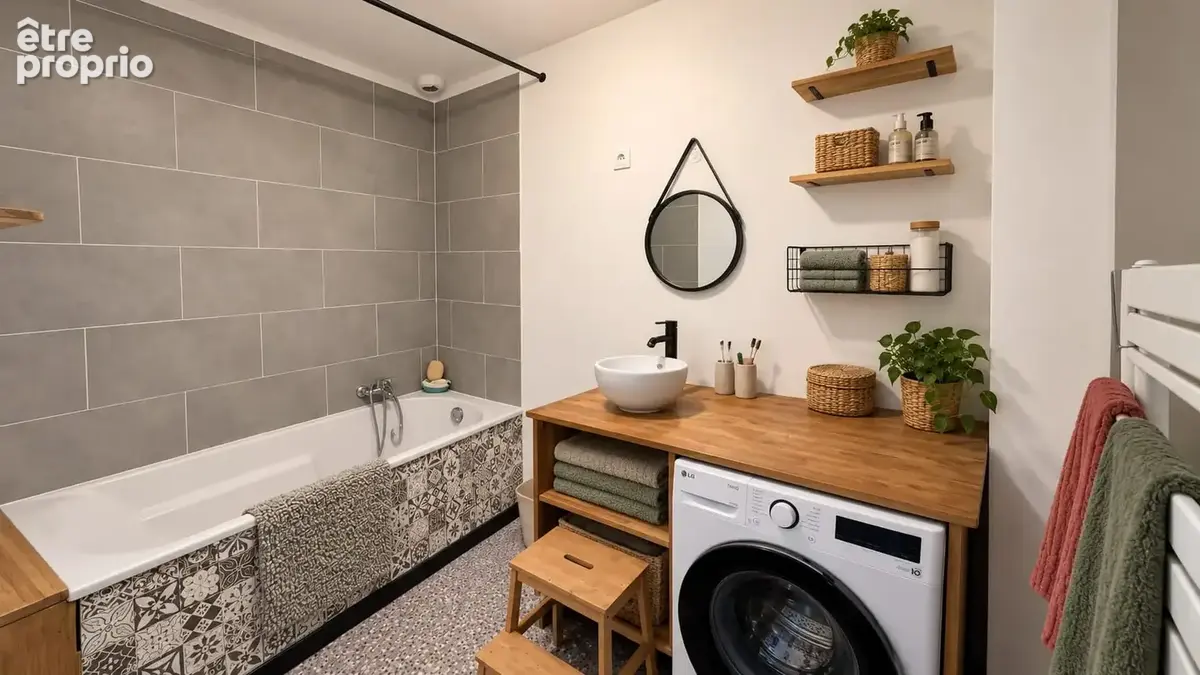 LAURIS : Maison de village T5 de 118 m2 avec cour intérieure - photo 8