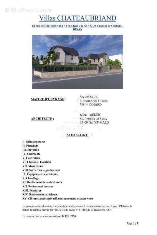 Maison à DINAN