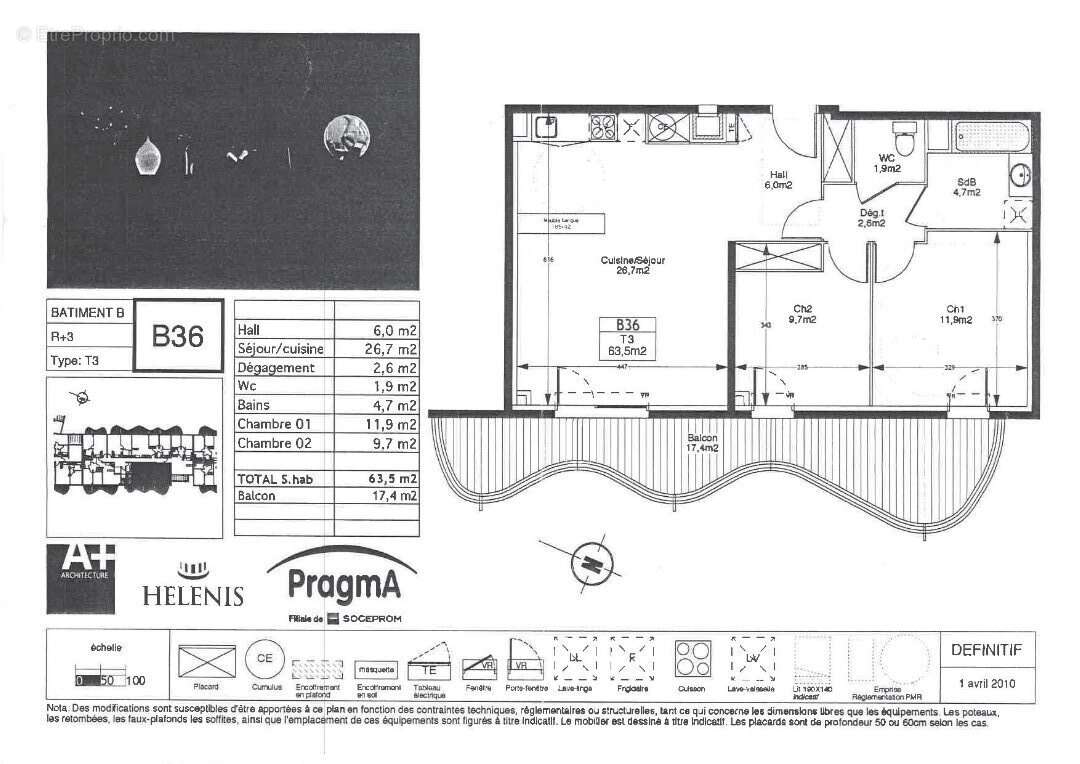 Appartement à CASTELNAU-LE-LEZ