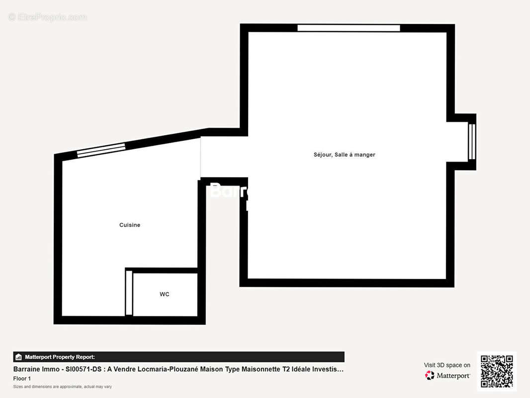A vendre a locmaria-plouzane maison type maisonnette t2 ideale investissement locatif ou saisonnier - photo 18
