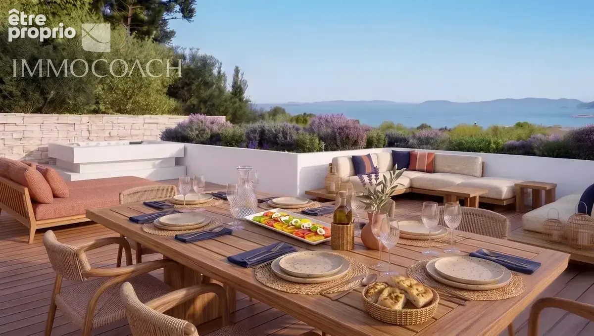 Villa jardin, terrasse, garage   VUE MER -LE LAVANDOU- - photo 14