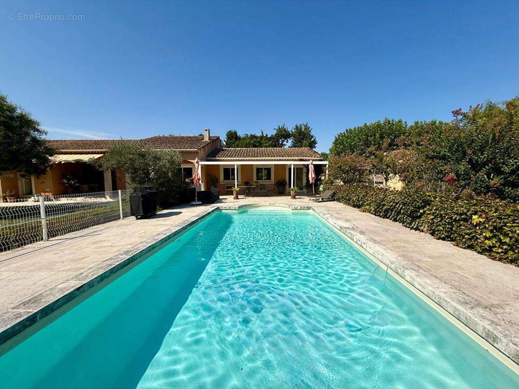 Maison  à vendre -  villa de plain -pied  avec piscine - photo 14