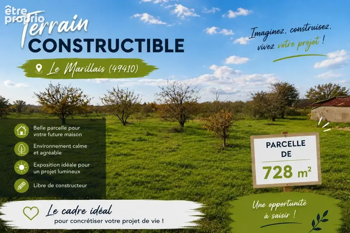 Terrain à LA POMMERAYE