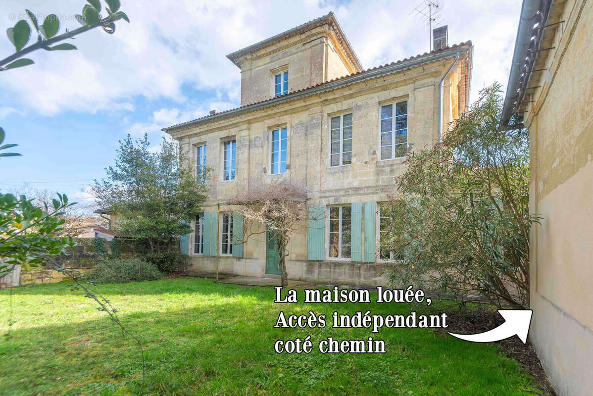 Maison à QUINSAC
