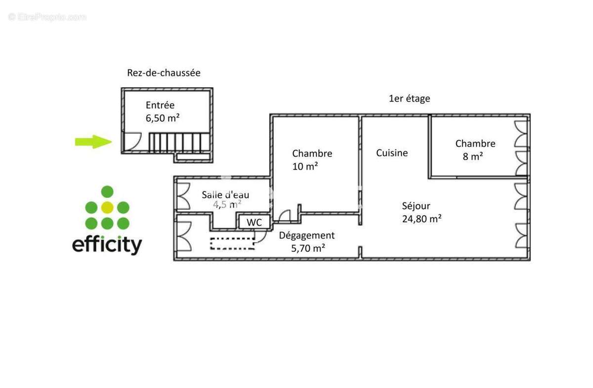 Appartement à PARIS-2E