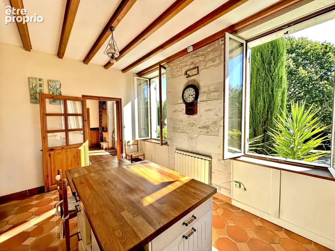 Propriété du 19e - deux logements indépendants - piscine et terrain de 1,1 ha – estuaire de la gironde. - photo 9
