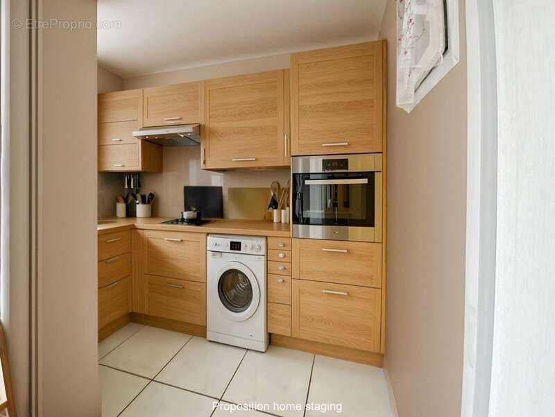 À vendre Cabourg – Studio avec espace nuit cabine, terrasse et loggia à 800 m de la plage - photo 8