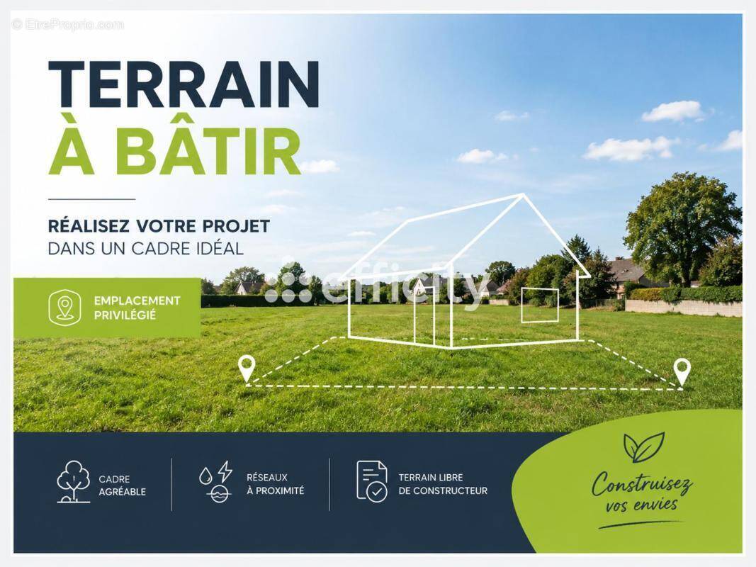 Terrain à LA NEUVILLE