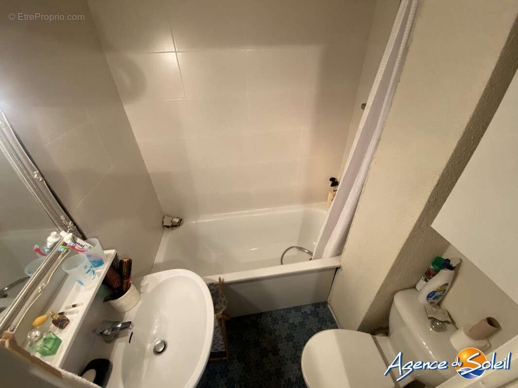 Salle de bains - Appartement à LES ANGLES