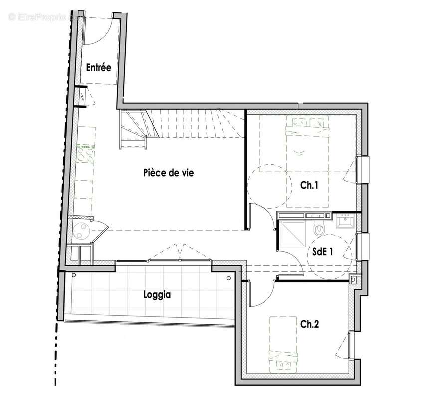 Appartement à QUIBERON