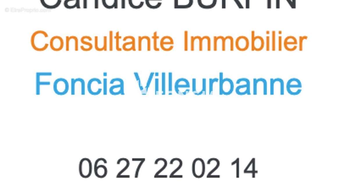 Appartement à VILLEURBANNE