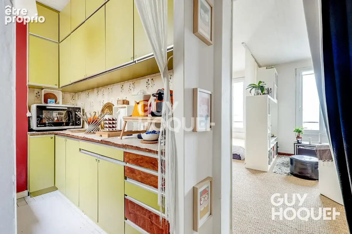 Appartement Paris 1 pièce(s) 26.95 m2 - photo 6