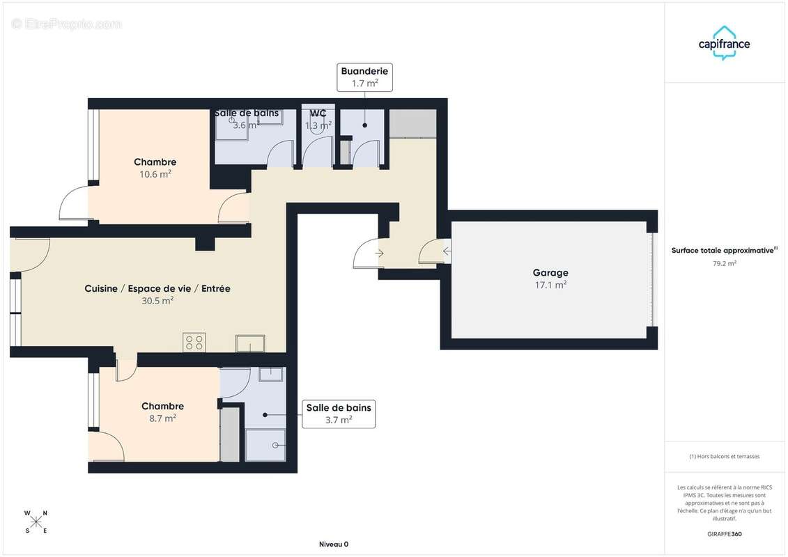 Haute Savoie (74), à vendre SAMOENS - Domaine skiable Grand Massif - Appartement T3 63 m² - photo 12