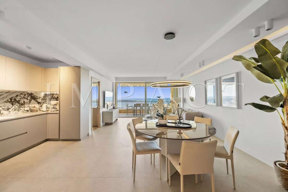 Cannes Californie, Magnifique 4p rénové avec vue mer panoramique  à vendre - photo 7