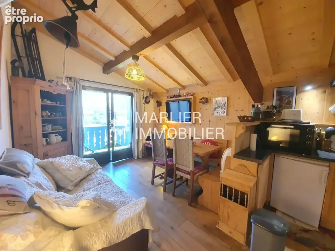 Central - f2 + coin montagne de 38,33 m² - photo 3