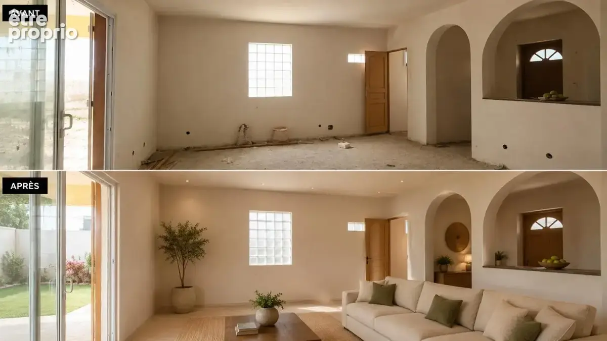 La rivière saint-louis – villa f4 à terminer - photo 4