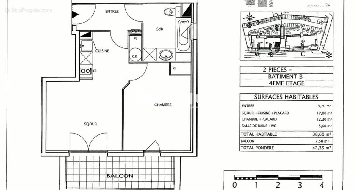Appartement à MONTPELLIER