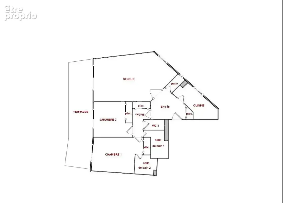 Appartement Le Cannet  (Bréguière) 3p 93 m2 terrasse, garage, piscine - photo 11