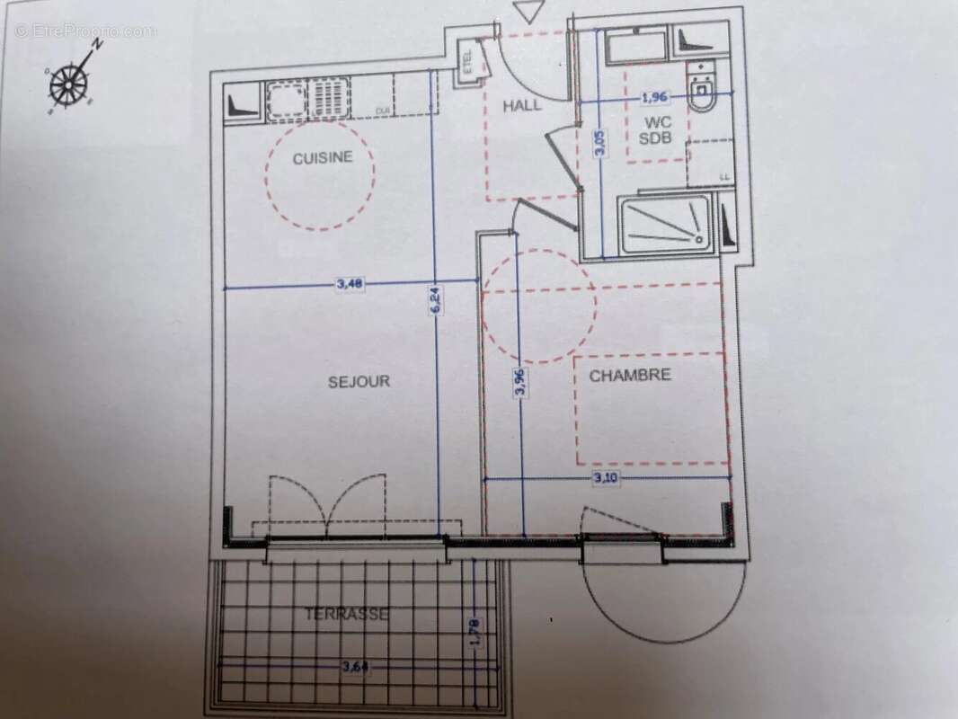 Appartement à SAINT-JEANNET