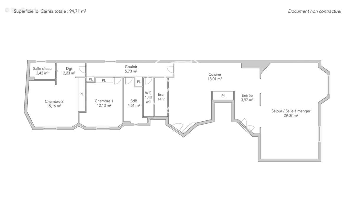 Appartement à PARIS-16E