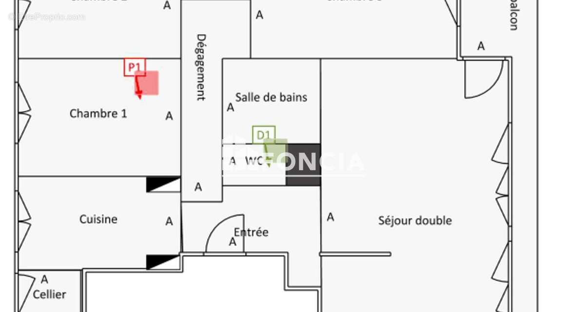 Appartement à LE PECQ