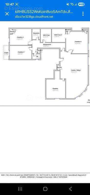 Appartement à SAINT-ETIENNE