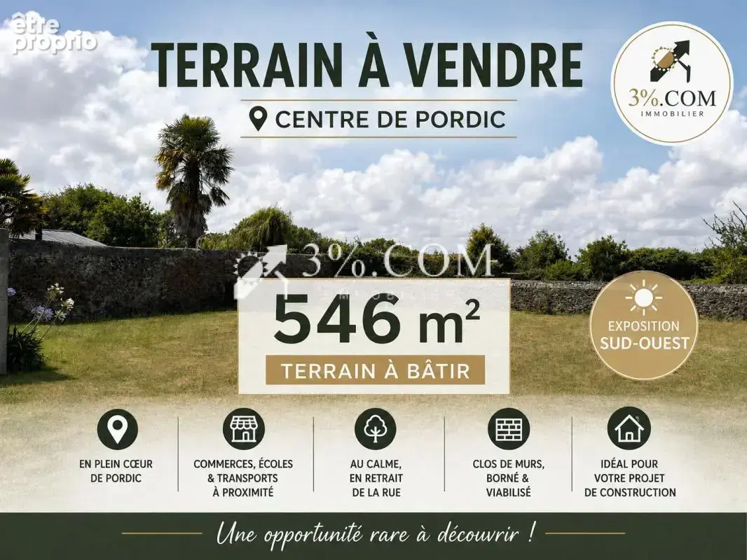 Terrain à PORDIC