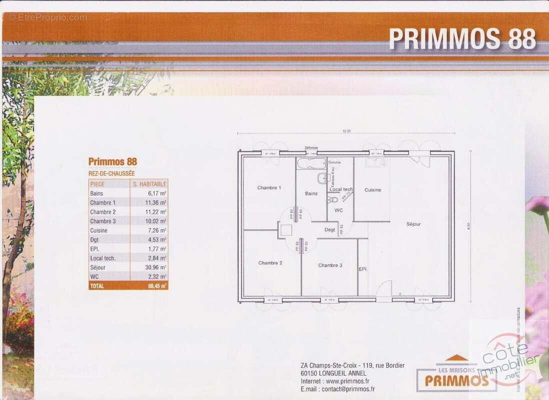 Maison à AUTHON-LA-PLAINE