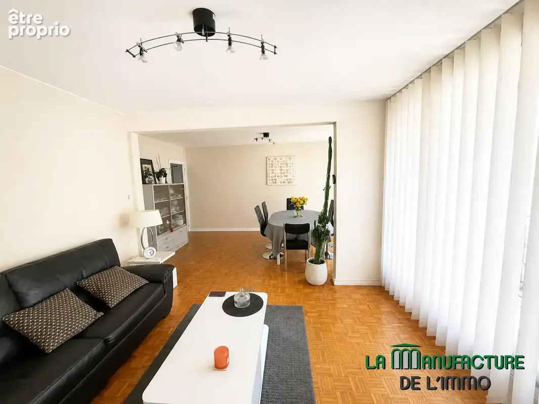 Appartement t4 78m2  deux chambres balcon - photo 5