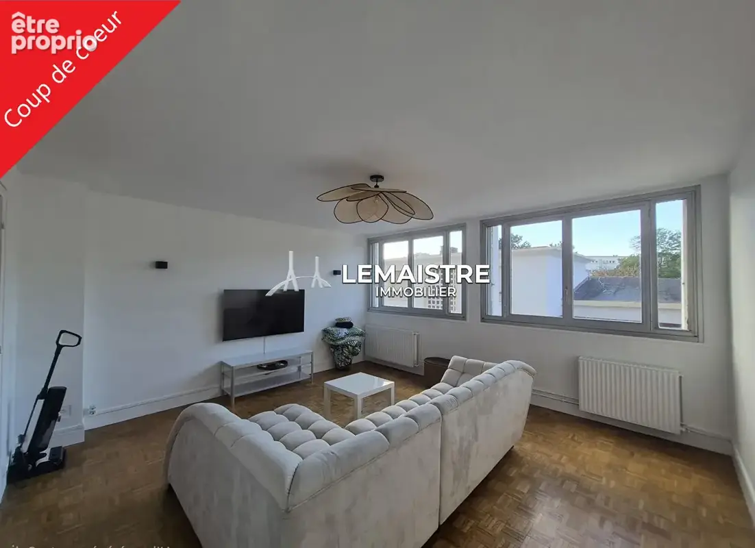 Le havre square saint roch appartement 54 m² 1 chambre parfait etat - photo 1