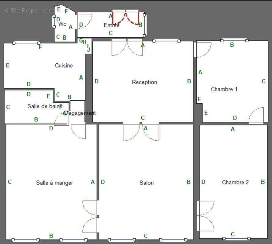 Appartement à PARIS-3E
