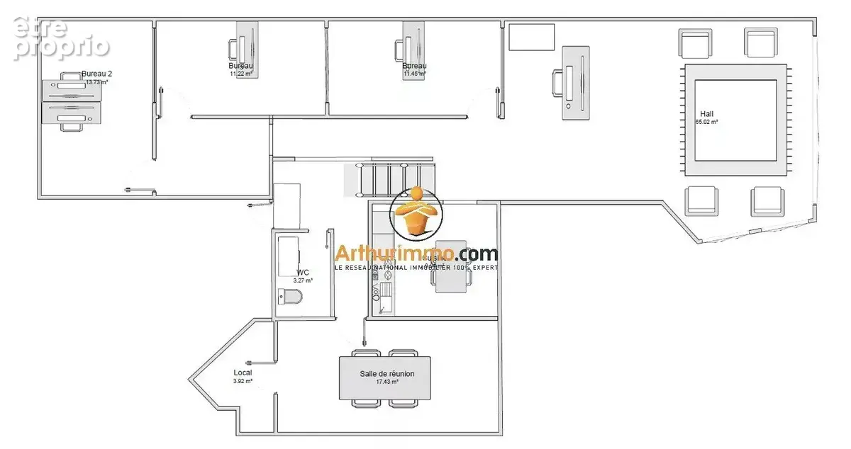 Vente Bureau-local Tarbes(65000) 129 000ï¿œ - photo 4