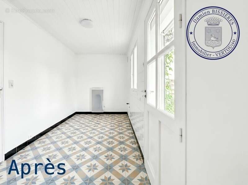  Vue Église Saint-Martin : Maison de ville avec jardin et accord pour surélévation - Rénovation "Zéro carbone" - photo 7