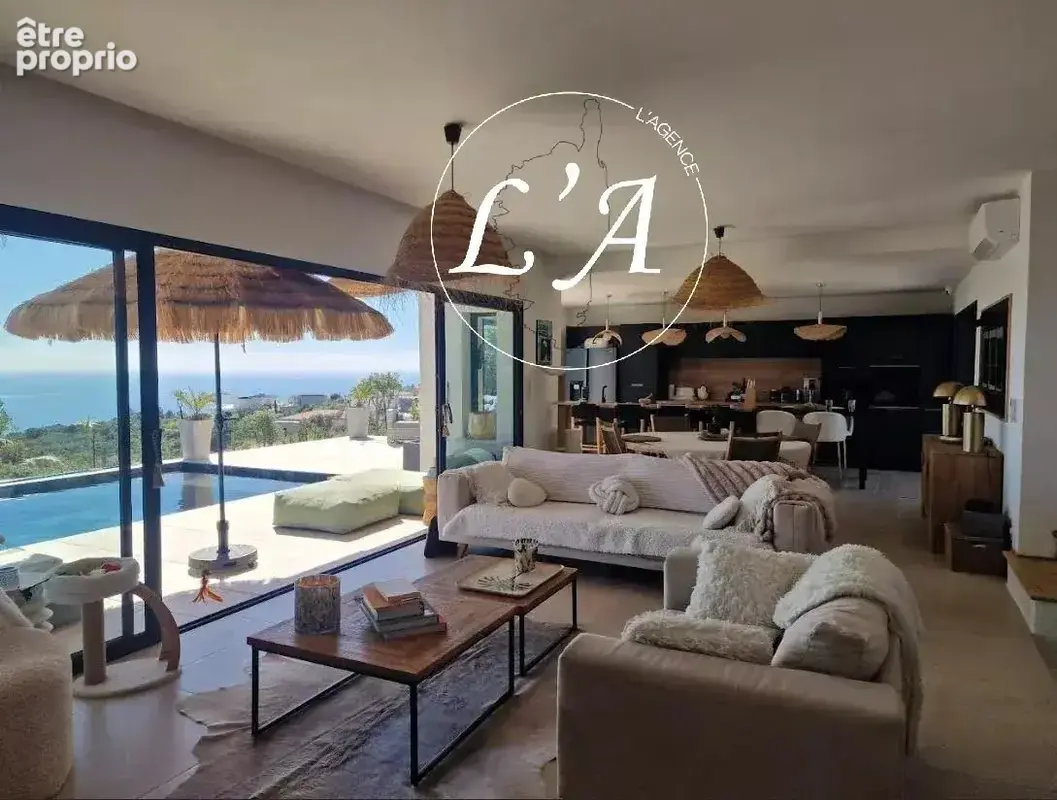 Solenzara – Villa vue mer panoramique avec piscine chauffée - photo 13