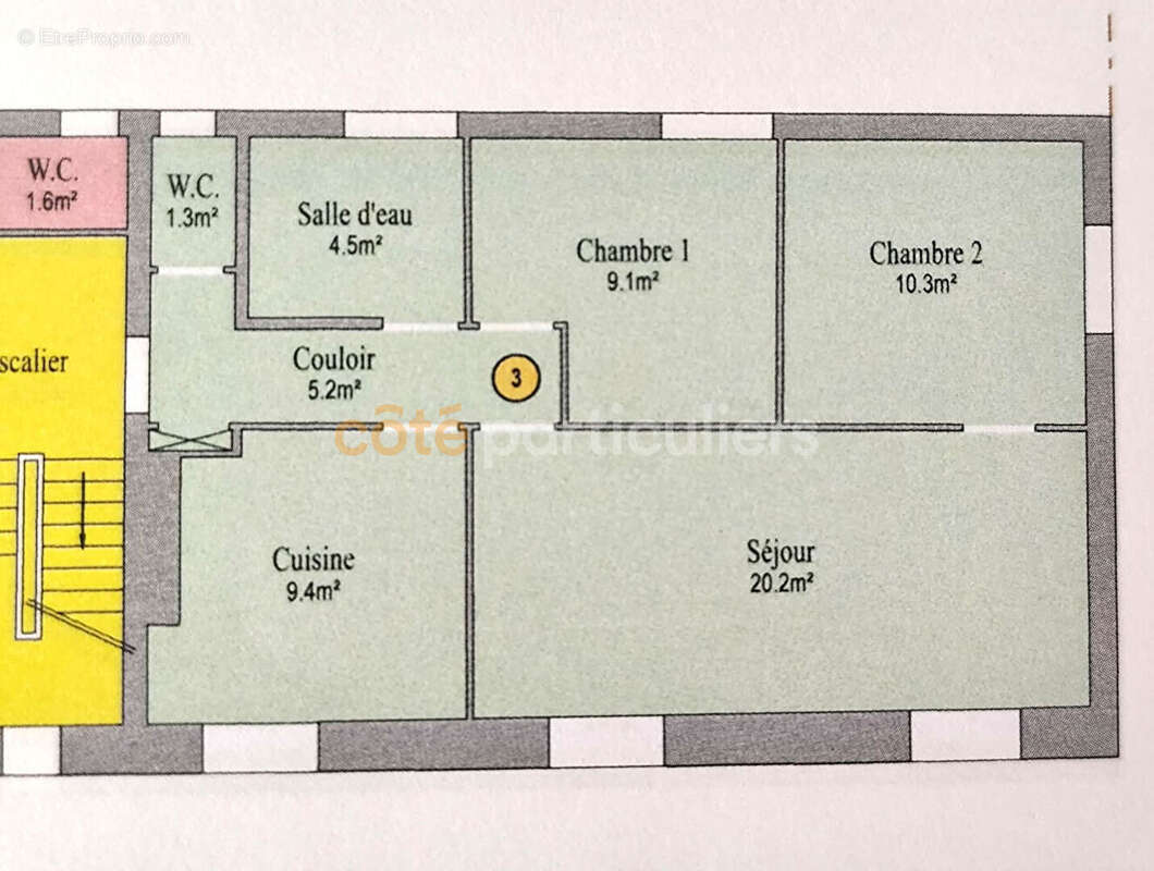 Appartement à SAINT-HILAIRE-DU-HARCOUET